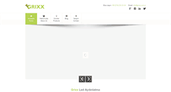 Desktop Screenshot of grixx.com.tr